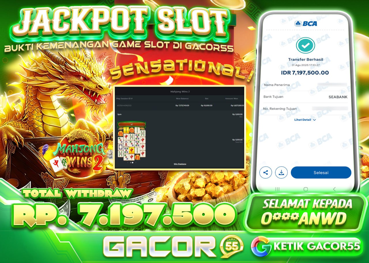 O***ANWD JACKPOT MAHJONG WINS 2 Rp.7.197.500 - LUNAS