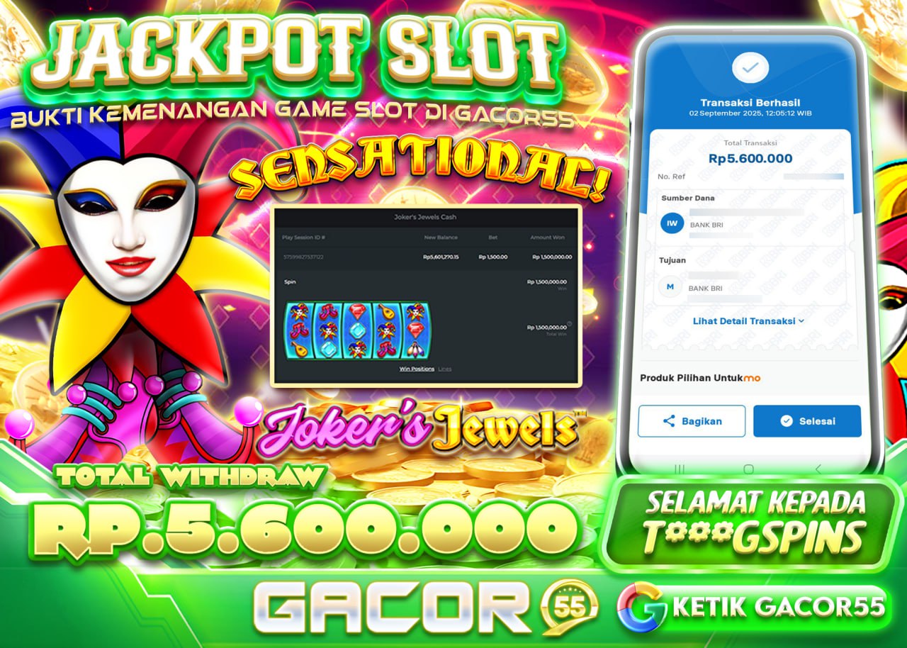 T***GSPINS JACKPOT JOKER JEWELS Rp.5.600.000 - LUNAS