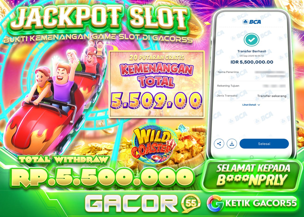 B***NPRLY JACKPOT WILD COASTER Rp.5.500.000 - LUNAS