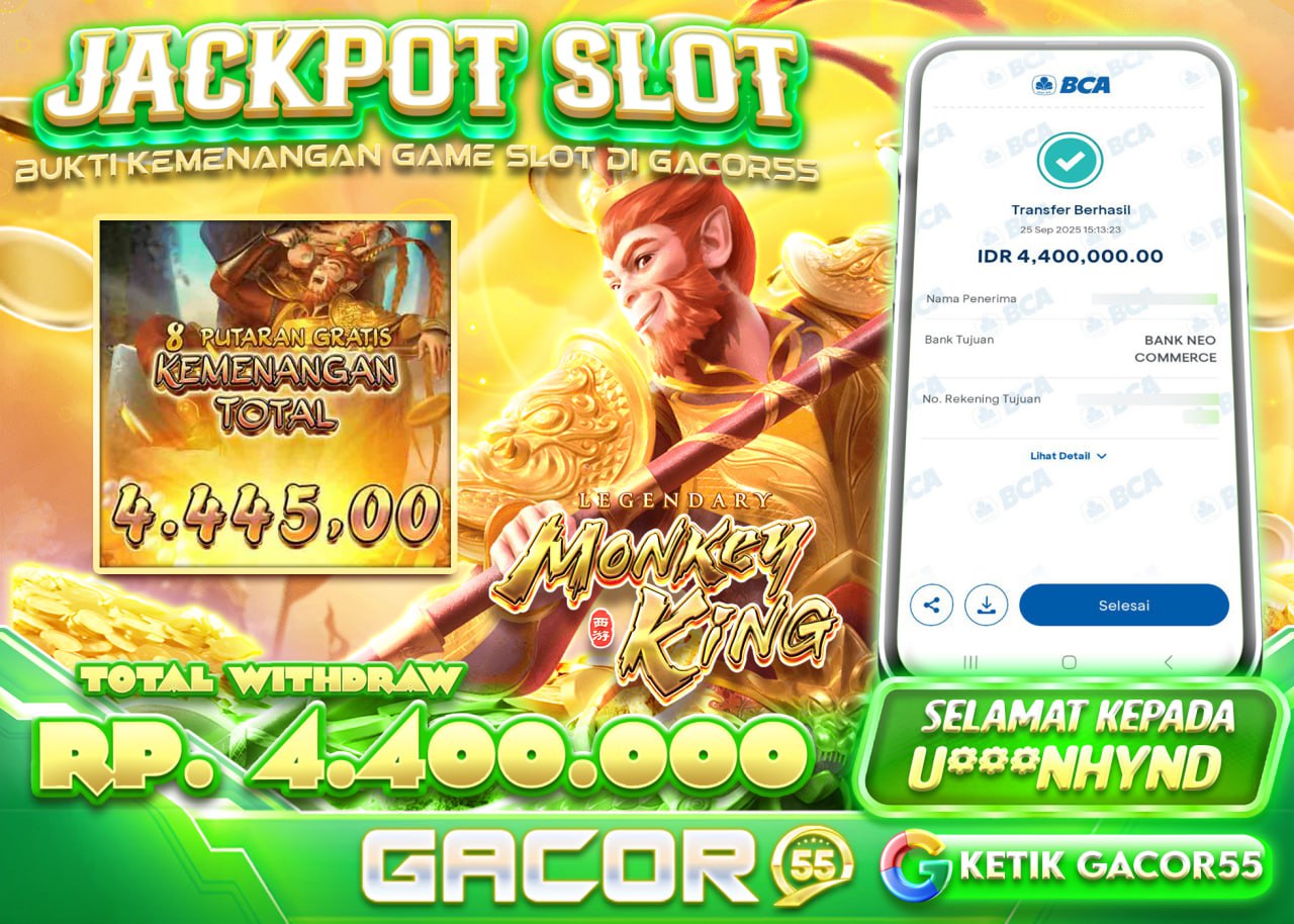 U***NHYND JACKPOT MONKEY KING Rp.4.400.000 - LUNAS